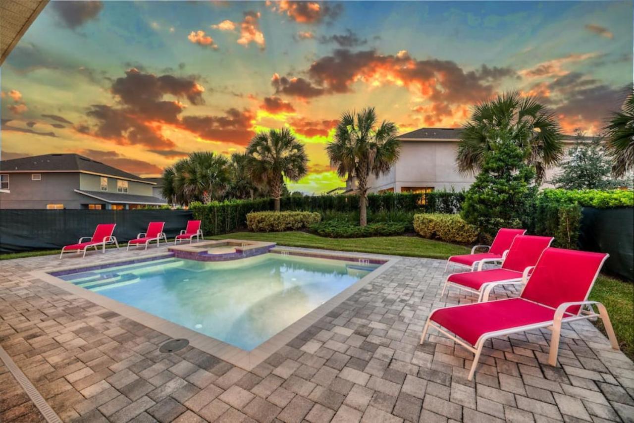 Spacious 8 Bdr Family Home With Arcades And Free Pool Heat Orlando Kültér fotó