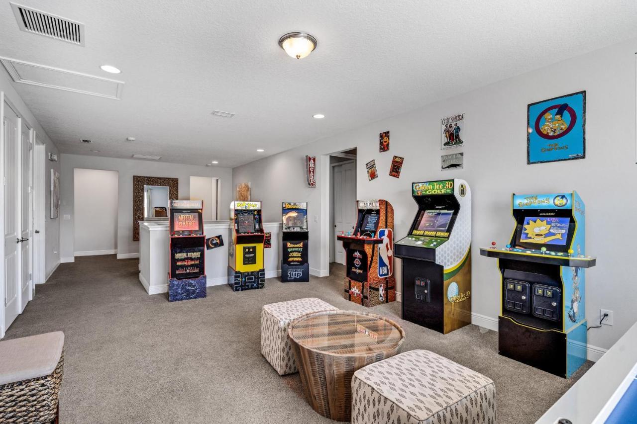 Spacious 8 Bdr Family Home With Arcades And Free Pool Heat Orlando Kültér fotó
